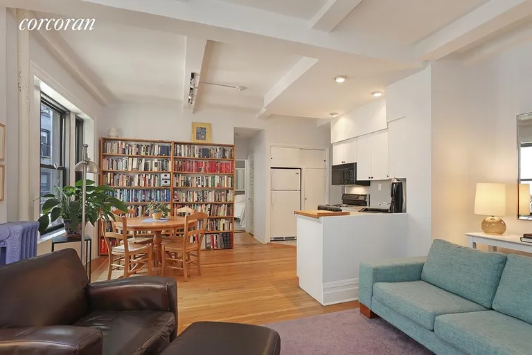 New York City Real Estate | View 609 West 114th Street, 36 | Living Room / Dining Room | View 2