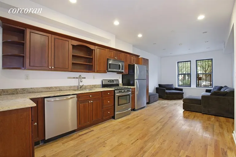 New York City Real Estate | View 362 Eastern Parkway, 1B | Open Kitchen with DISHWASHER and lots of space!  | View 2