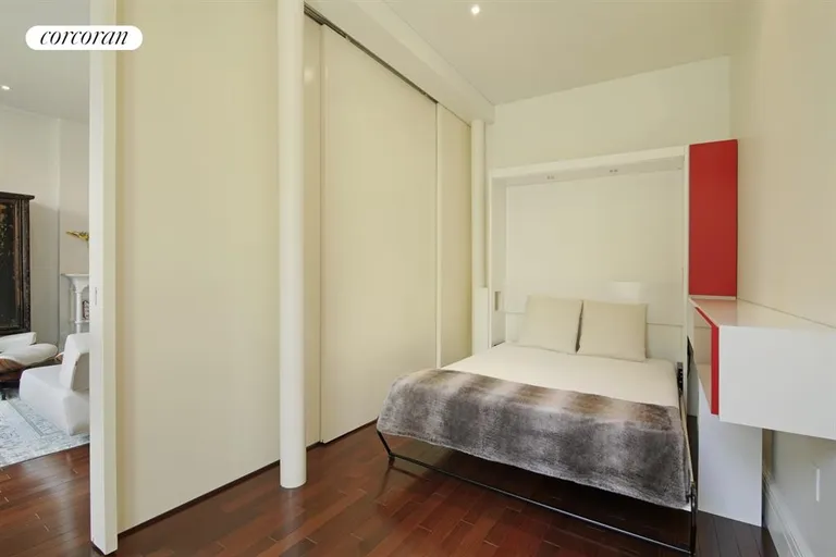New York City Real Estate | View 40 Remsen Street, 7 | Bedroom with Murphy bed  | View 4