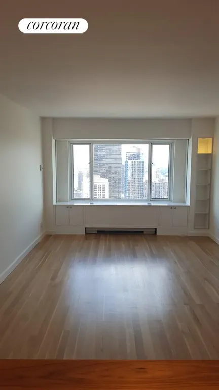 New York City Real Estate | View 20 West 64th Street, 40H | Spacious LR with View | View 7