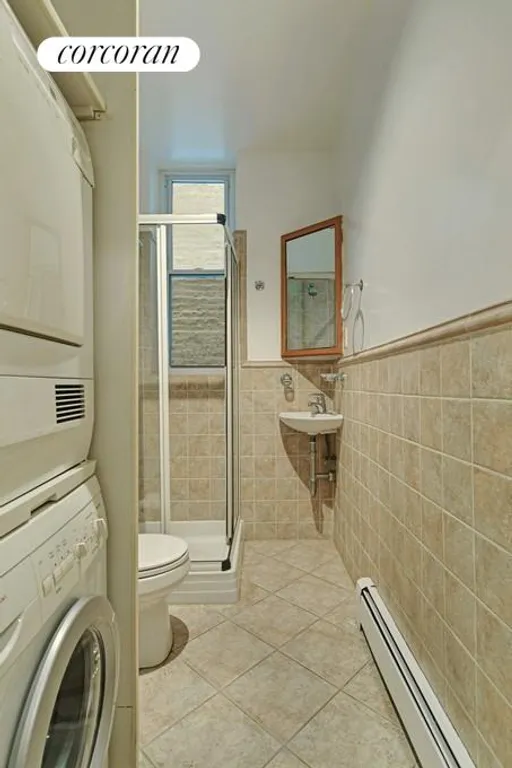 New York City Real Estate | View 64 7th Avenue, 2F | 2nd Bathroom + Washer/Dryer | View 6