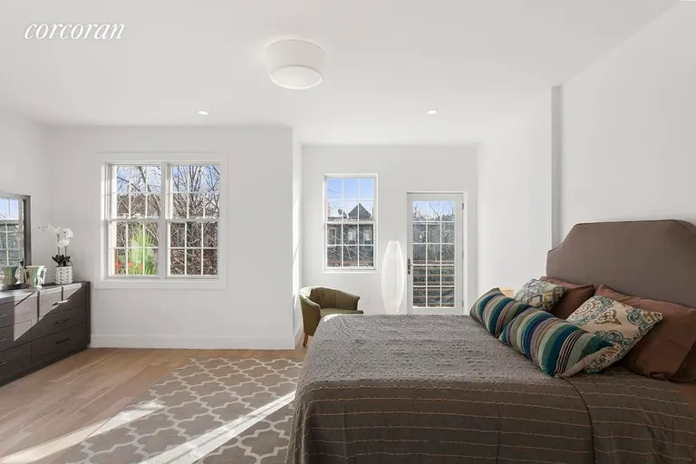 New York City Real Estate | View 476 Hancock Street, 2 | Master Suite with Private Balcony | View 3