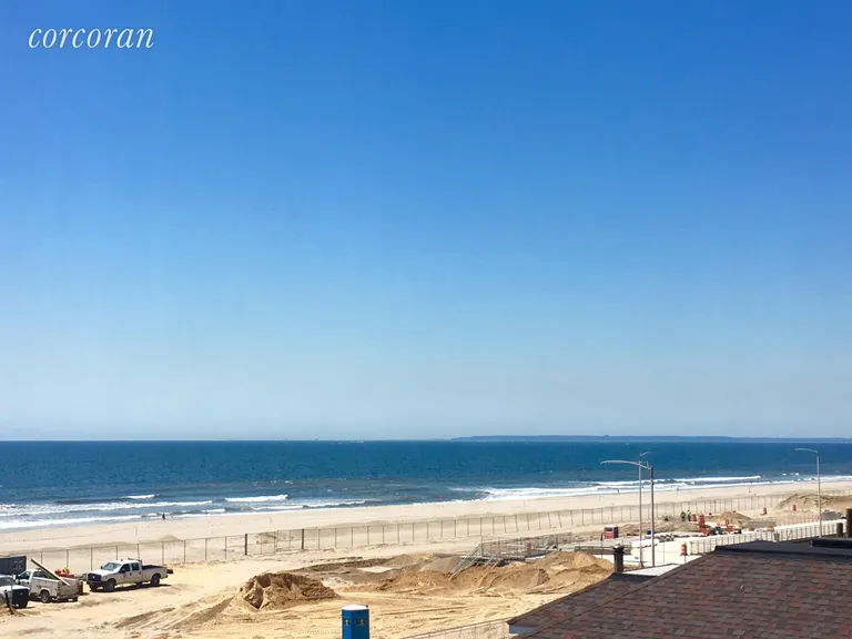 New York City Real Estate | View 131 Beach 119th Street, 4G | View from Living Room | View 7