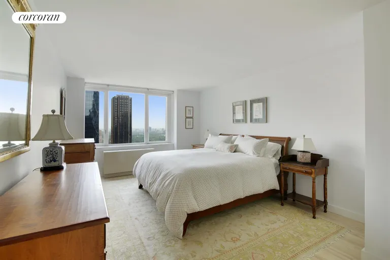 New York City Real Estate | View 322 West 57th Street, 53MI | Primary Bedroom | View 11