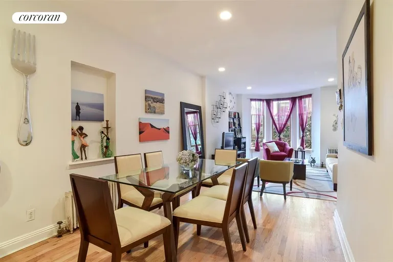 New York City Real Estate | View 396 12th Street, 2R | Living Room / Dining Room | View 2