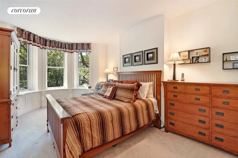 New York City Real Estate | View 571 73rd Street | Spacious Master Bedroom with Treetop Views  | View 9