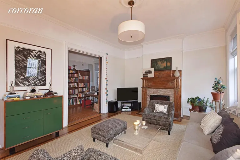 New York City Real Estate | View 126 Greene Avenue, 4-W | Living Room-Study | View 4