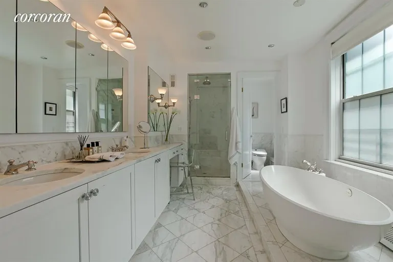 New York City Real Estate | View 161 West 75th Street, 2/3D | Master Bathroom | View 7