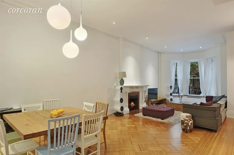 New York City Real Estate | View 790 Carroll Street, TRIPLEX | Dining/Living Room | View 2