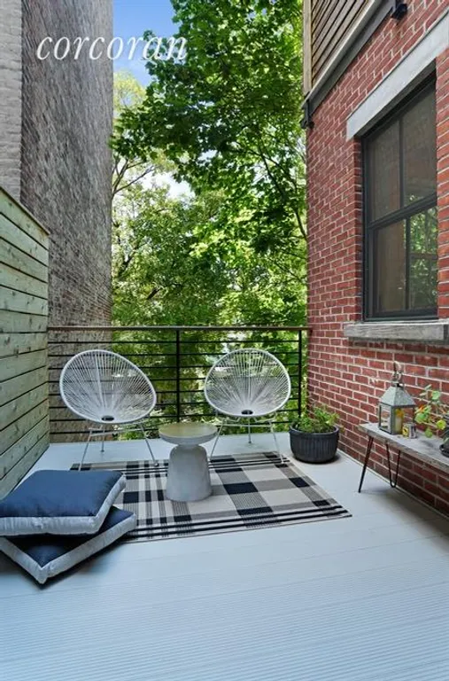 New York City Real Estate | View 256 Cumberland Street, 3 | Balcony | View 7