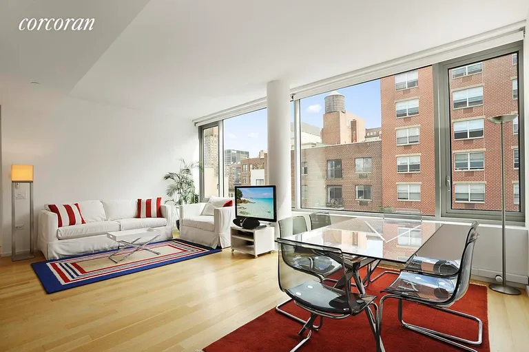 New York City Real Estate | View 425 West 53rd Street, PH4 | 3 Beds, 3 Baths | View 1