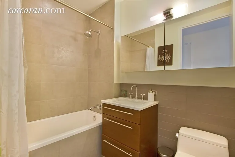 New York City Real Estate | View 80 Metropolitan Avenue, 2P | 2nd Bathroom | View 8