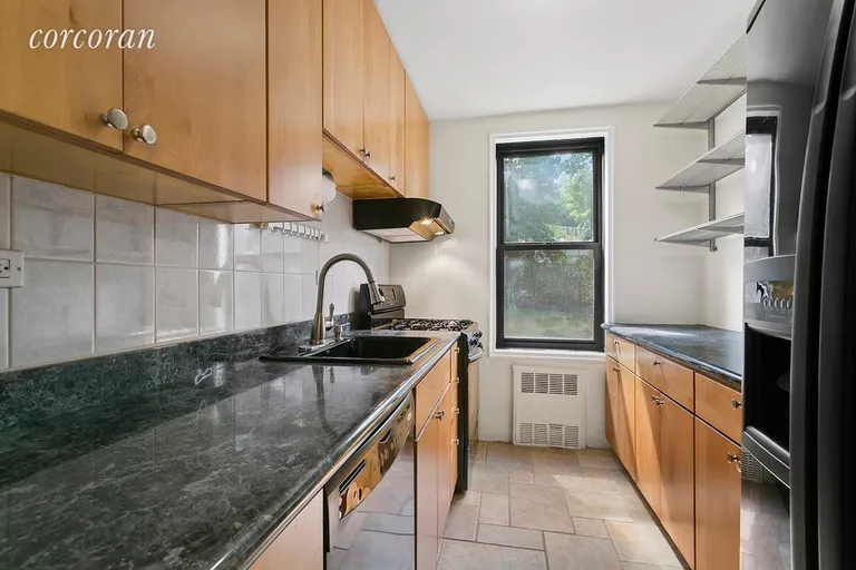 New York City Real Estate | View 2550 Independence Avenue, 2D | Windowed Kitchen | View 3