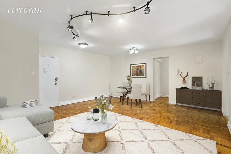 New York City Real Estate | View 2550 Independence Avenue, 2D | Dining Area from Living Room | View 4