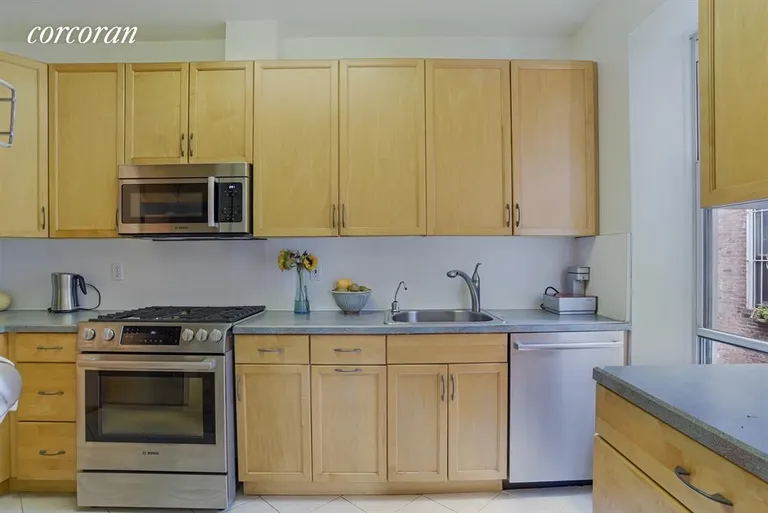 New York City Real Estate | View 90 Prospect Park West, 3R | Cheerful kitchen... | View 7