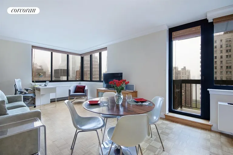 New York City Real Estate | View 250 East 40th Street, 26E | Living Room / Dining Room | View 17