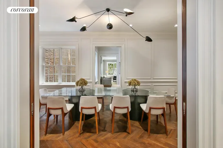New York City Real Estate | View 27 Monroe Place | Formal dining room | View 11