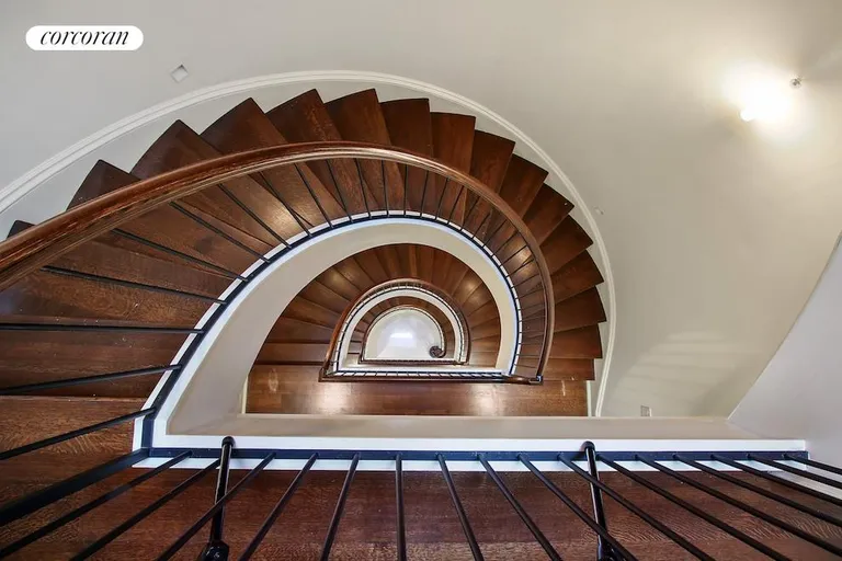 New York City Real Estate | View 27 Monroe Place | Gorgeous center stair | View 25