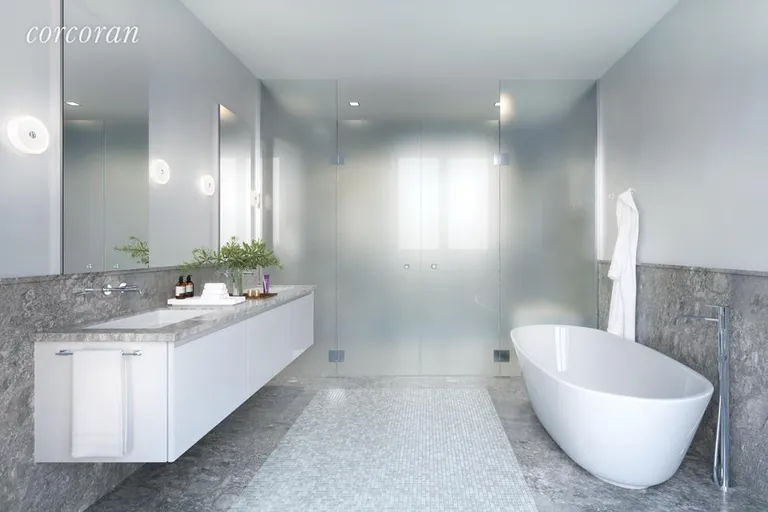 New York City Real Estate | View 21 East 12th Street, 14A | Bathroom | View 4