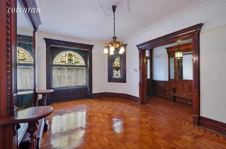 New York City Real Estate | View 602 5th Street, 2 | Living Room and Foyer | View 3