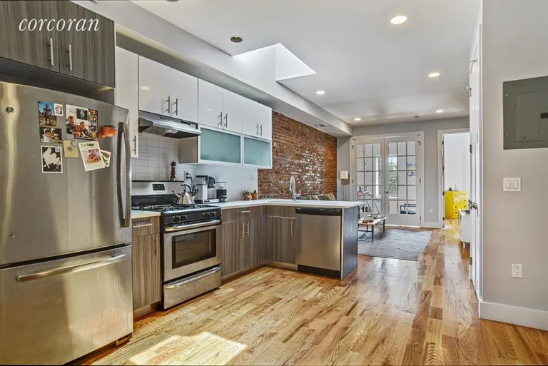New York City Real Estate | View 275A Malcolm X Boulevard, 4 | Well Appointed Open Kitchen | View 2