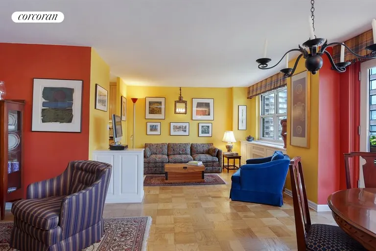 New York City Real Estate | View 340 East 80th Street, 12O | Alcove can easily be converted to a third bedroom | View 6