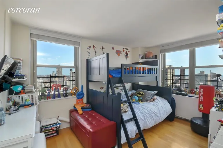 New York City Real Estate | View 301 East 79th Street, 33H | 2nd bedroom Northern & Eastern Views | View 6