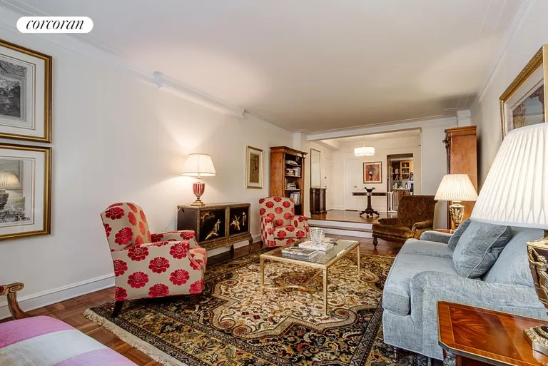 New York City Real Estate | View 25 Central Park West, 8T | Living Room | View 2