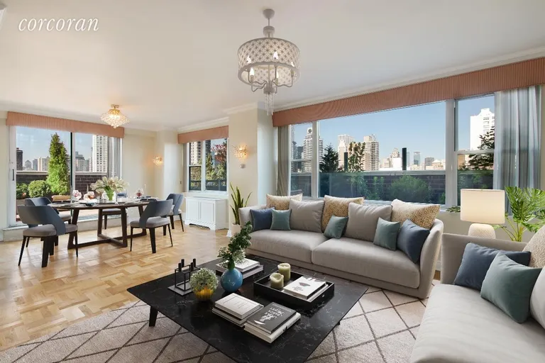 New York City Real Estate | View 340 East 64th Street, 22B | 2 Beds, 2 Baths | View 1