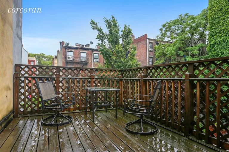 New York City Real Estate | View 16 Leroy Street, 4 | Deck | View 3