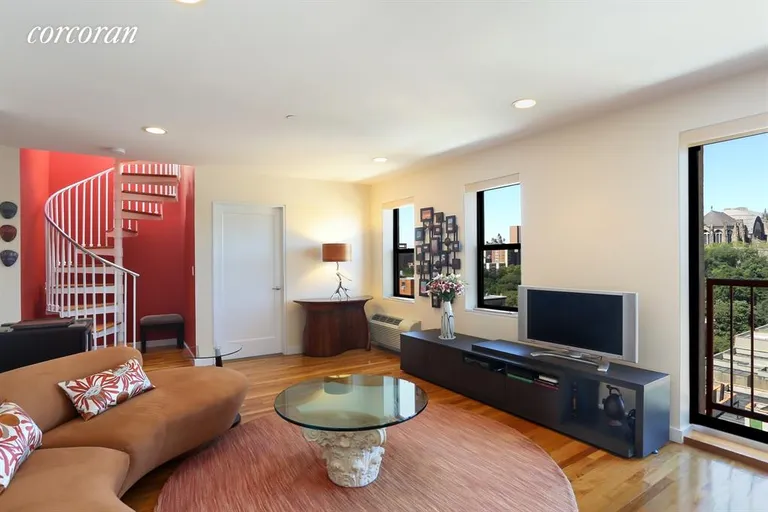 New York City Real Estate | View 2098 Frederick Douglass Boulevard, PHQ | Living Room | View 4
