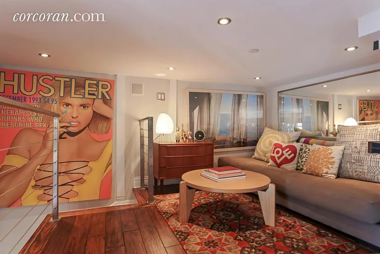 New York City Real Estate | View 37 Powers Street, 3A | Backside of loft - perfect spot to relax | View 7
