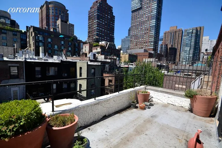 New York City Real Estate | View 38 West 69th Street, 4B | South facing terrace | View 2