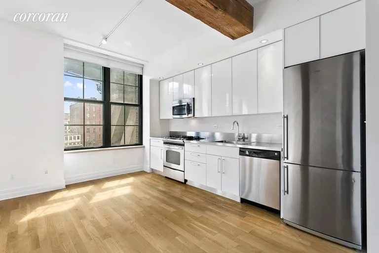 New York City Real Estate | View 25 Washington Street, 5G | Open Kitchen | View 2
