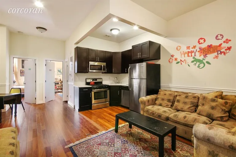 New York City Real Estate | View 1215 Hancock Street, 2 | Kitchen / Living Room | View 4