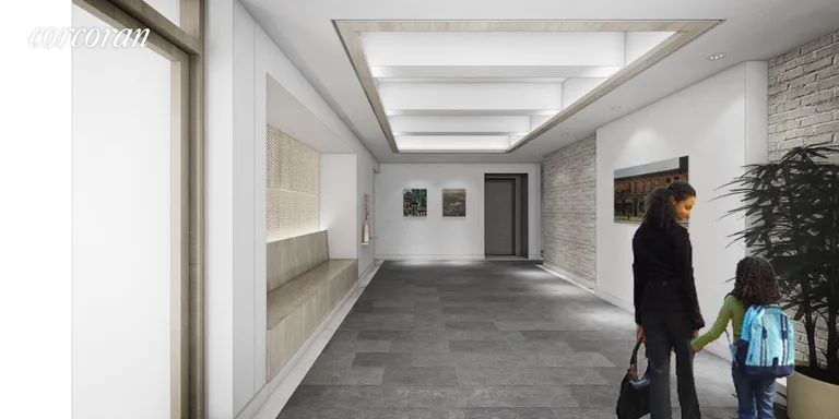 New York City Real Estate | View 100 West 81st Street, 5C | Proposed lobby renovation photo | View 10