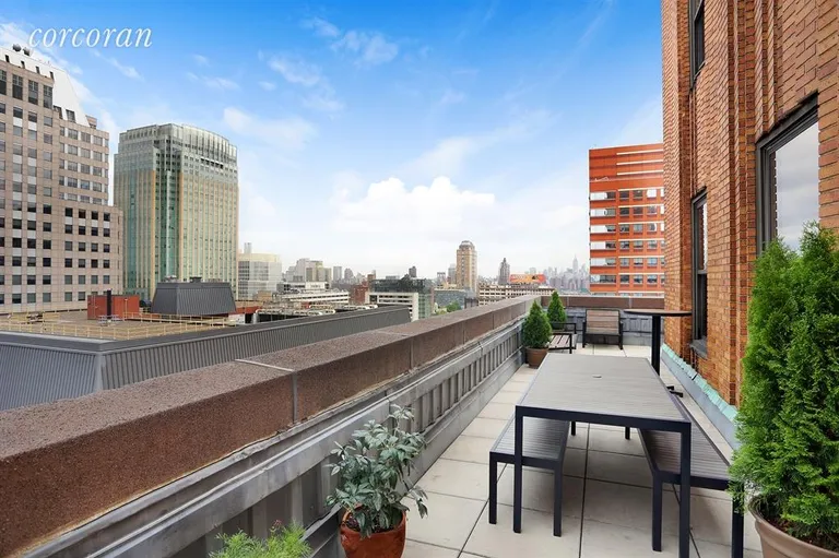 New York City Real Estate | View 365 Bridge Street, 16F | Terrace | View 5
