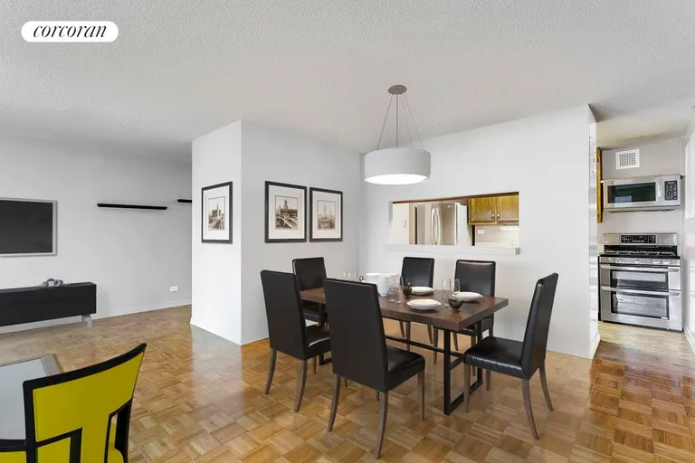 New York City Real Estate | View 531 Main Street, 501 | spacious dining area | View 2