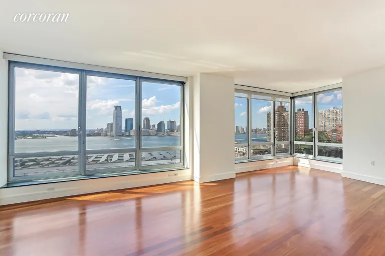New York City Real Estate | View 30 West Street, 16A | Living Room | View 9