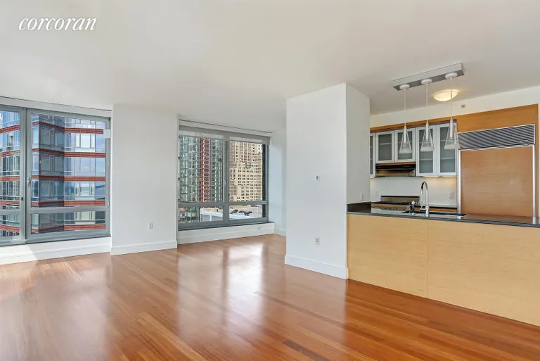 New York City Real Estate | View 30 West Street, 16A | Kitchen | View 10