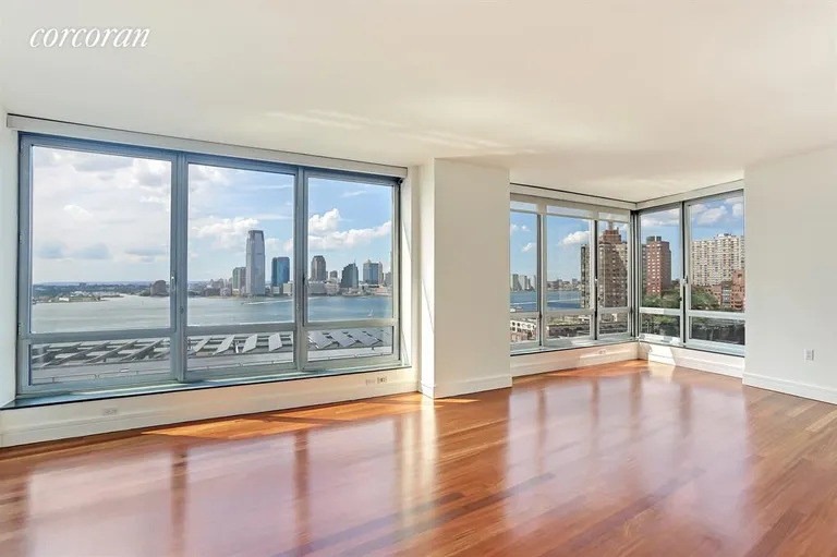 New York City Real Estate | View 30 West Street, 16A | Living Room | View 2