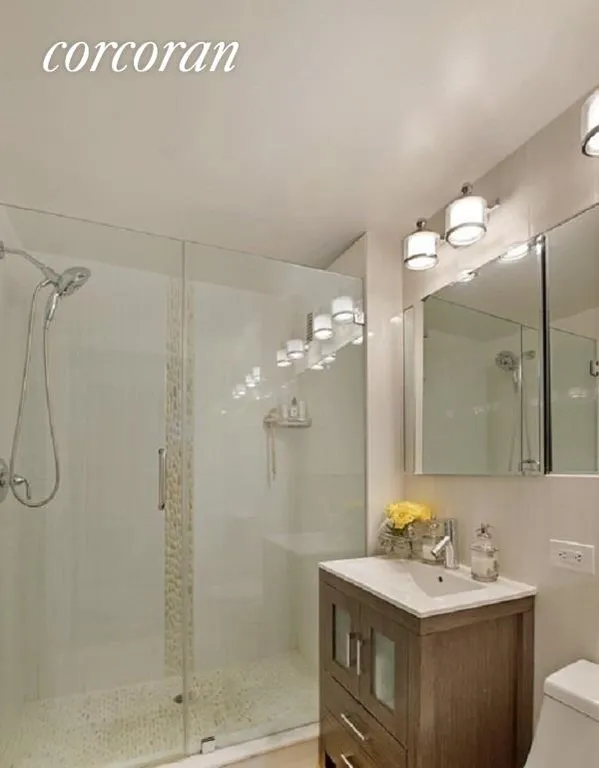 New York City Real Estate | View 300 West 135th Street, 2N | Master Bathroom | View 5