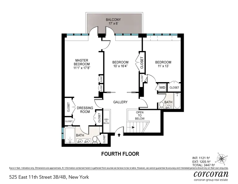 525 EAST 11TH STREET, 3B/4B | floorplan | View 18