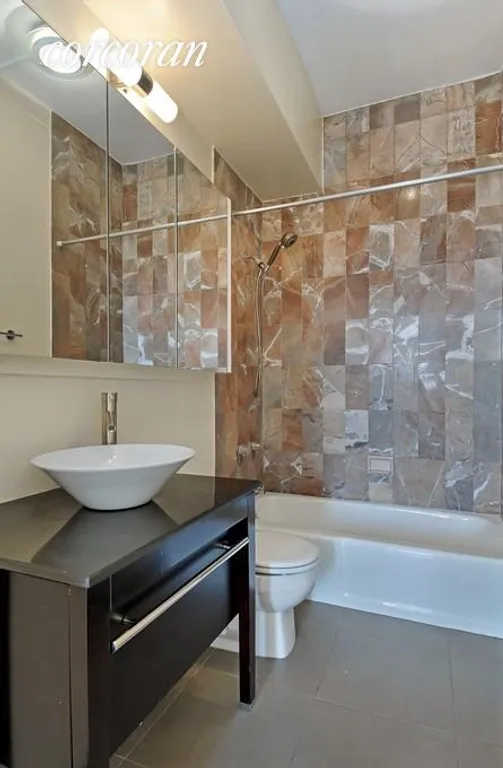New York City Real Estate | View 225 West 83rd Street, 18KL | Second Bathroom | View 9