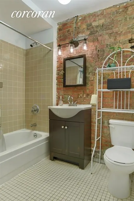 New York City Real Estate | View 130 Prospect Place, 3 | Warm exposed brick.... | View 6
