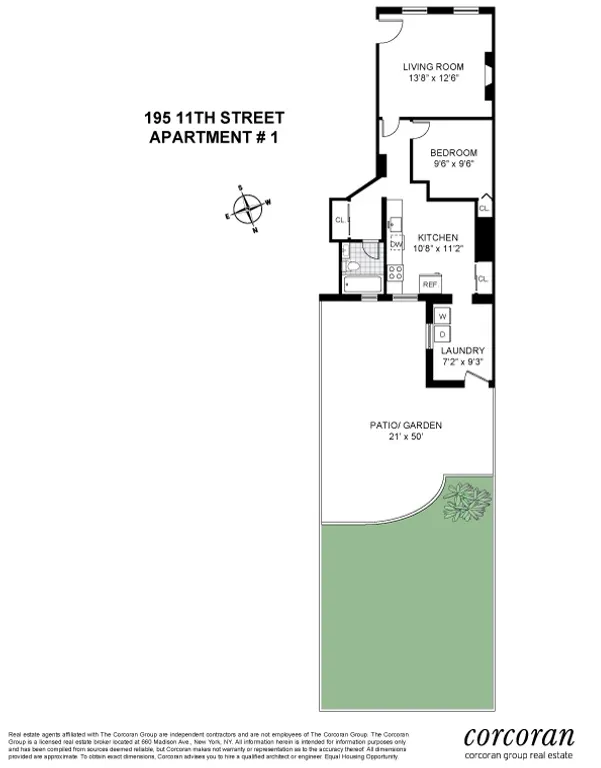 195 11th Street, 1 | floorplan | View 6