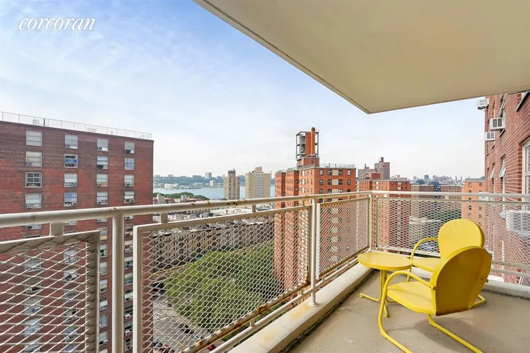 New York City Real Estate | View 90 La Salle Street, 19A | Deck | View 6