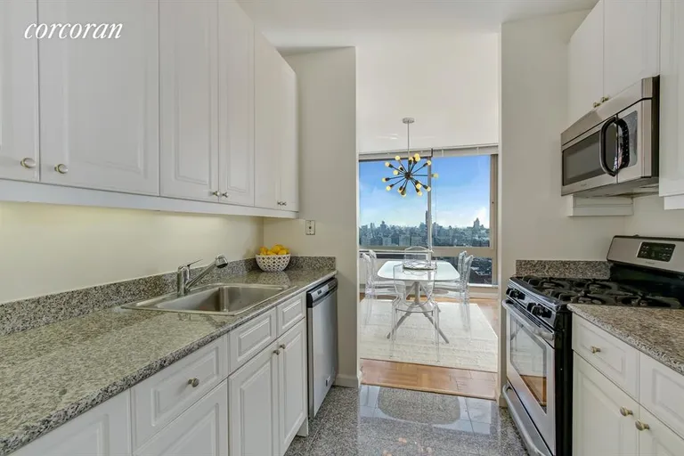 New York City Real Estate | View 111 West 67th Street, 30E | Kitchen | View 4
