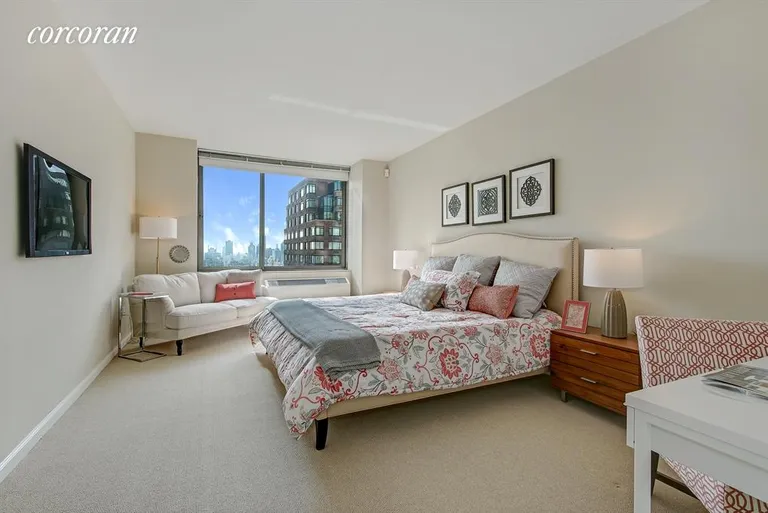 New York City Real Estate | View 111 West 67th Street, 30E | Master Bedroom | View 5