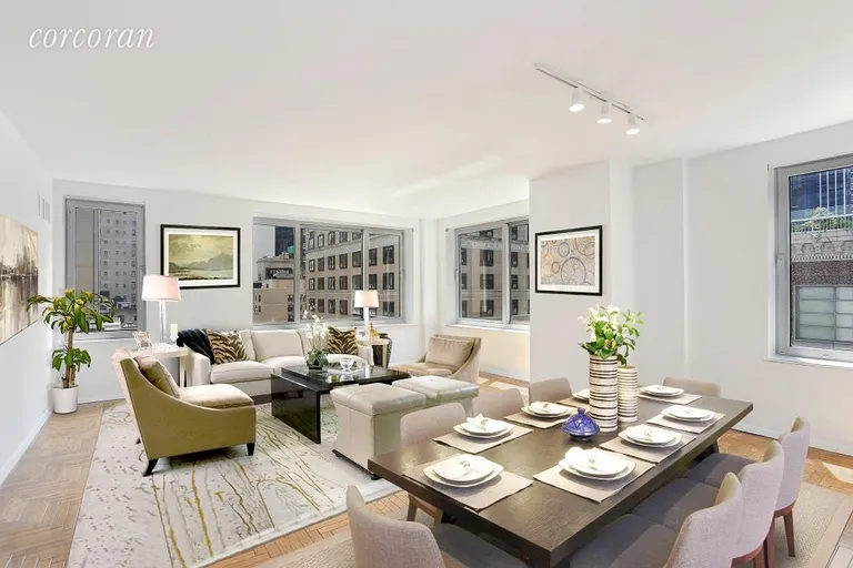 New York City Real Estate | View 106 Central Park South, 16I | 2 Beds, 2 Baths | View 1